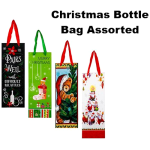 Christmas Bottle Gift Bag 35 x 12cm